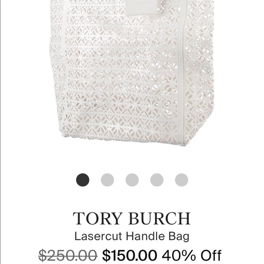 Tory Burch White Tote bag - Picture 7 of 7
